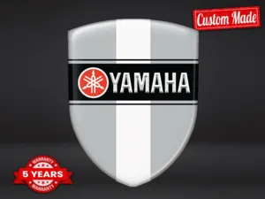 Yamaha Emblema Silicone Stile Superiore Badge Cupola Auto